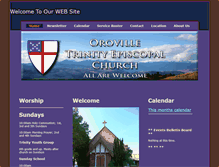 Tablet Screenshot of orovilleepiscopalchurch.com